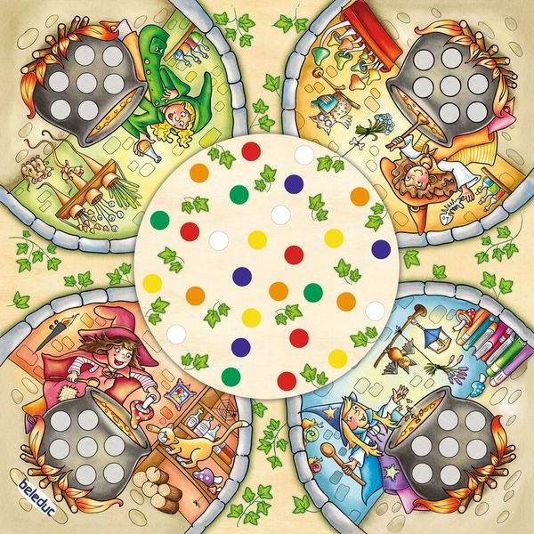 Brettspiel XXL Hexenküche, 2-4 Personen, ab 4 Jahre Brettspiel XXL Hexenküche, 2-4 Personen, ab 4 Jahre