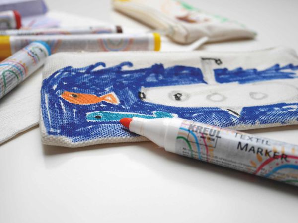 KREUL Textilmarker medium Junior 12er Set KREUL Textilmarker medium Junior 12er Set