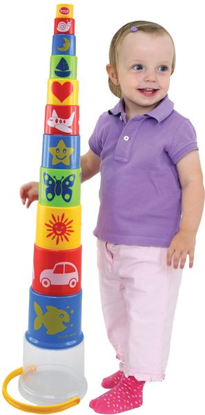 GOWI Motiv-Pyramide, 11-teilig im Eimer GOWI Motiv-Pyramide, 11-teilig im Eimer