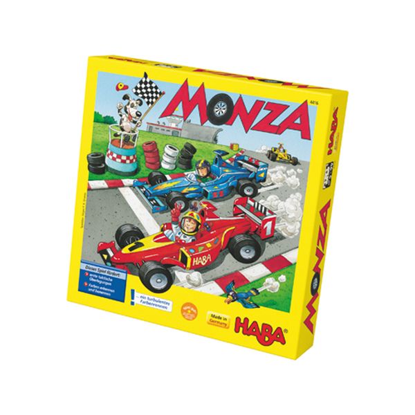 HABA Würfelspiel Monza, 2- 6 Personen, ab 5 Jahre, Spieldauer bis 15 Minuten HABA Würfelspiel Monza, 2- 6 Personen, ab 5 Jahre, Spieldauer bis 15 Minuten