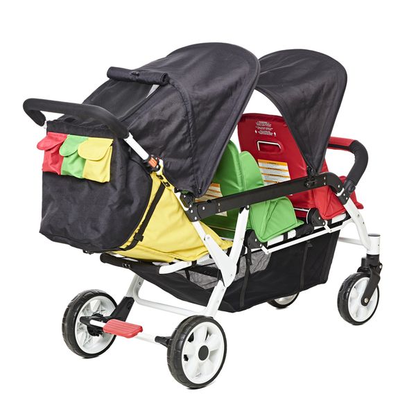 FAMILIDOO Lidoo 3BB+, 3-Sitzer Kinderwagen von Geburt an bis zum Kleinkind (SONDERANGEBOT)