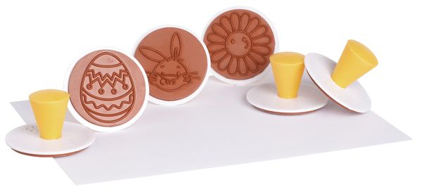 Riesenstempel "Frühling", 6 tlg. Riesenstempel "Frühling", 6 tlg.