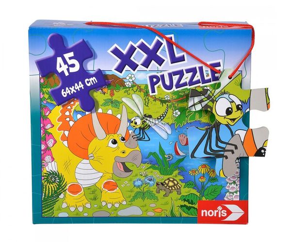 XXL Puzzle Dinosaurier, 45 Teile, ab 3 Jahre XXL Puzzle Dinosaurier, 45 Teile, ab 3 Jahre