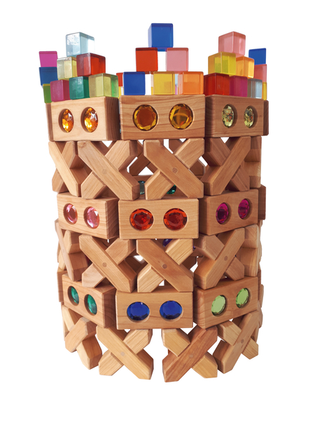 BAUSPIEL Set Große Farbstraße, 196-teiliges Set BAUSPIEL Set Große Farbstraße, 196-teiliges Set