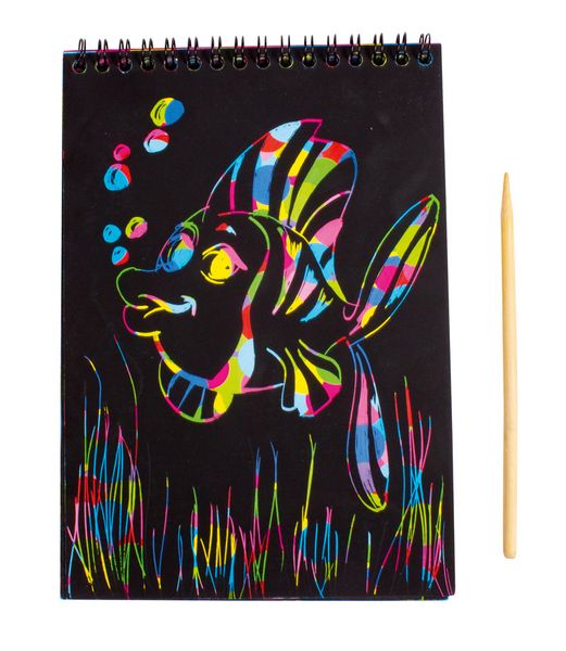 Kratzpapier, 1 Block mit 12 Seiten Kratzpapier, 1 Block mit 12 Seiten