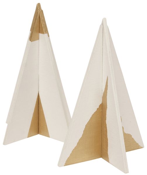 Holzaufsteller Winterbaum, 6 Stück (SONDERANGEBOT)
