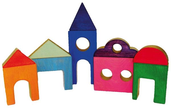 BAUSPIEL Spieldorf aus Erlenholz BAUSPIEL Spieldorf aus Erlenholz