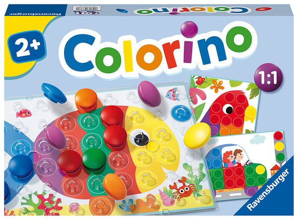 RAVENSBURGER Motorik-Spielset - Stecken, Sortieren & Bewegen, ab 2 Jahre (3 Spiele)