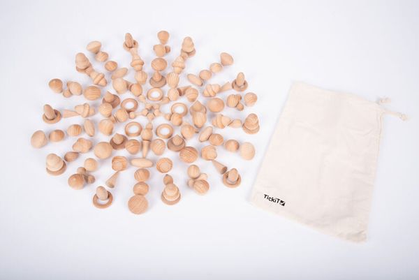 wooden, perlen, ohrringe, strick, tasche