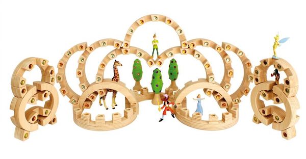 REGENBOGENLAND Colloseum, 16 Bausteine + Kasten REGENBOGENLAND Colloseum, 16 Bausteine + Kasten