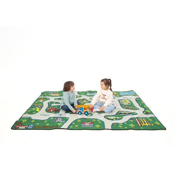 Spielteppich Stadt 240 x 200 cm