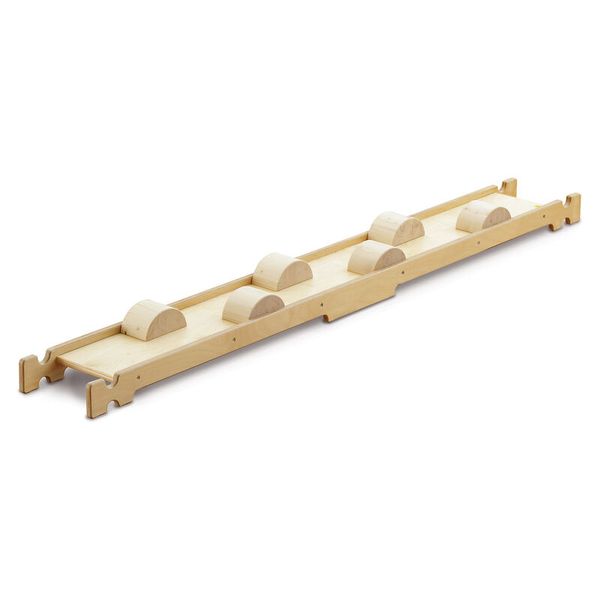 Holzbahn, Kletterbahn, Holzbahnsystem, Balancierbahn, Kinderfitness