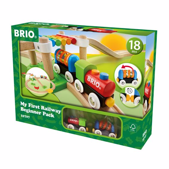 BRIO Mein erstes Bahn Spiel Set (18 Teile), ab 18 Monate BRIO Mein erstes Bahn Spiel Set (18 Teile), ab 18 Monate