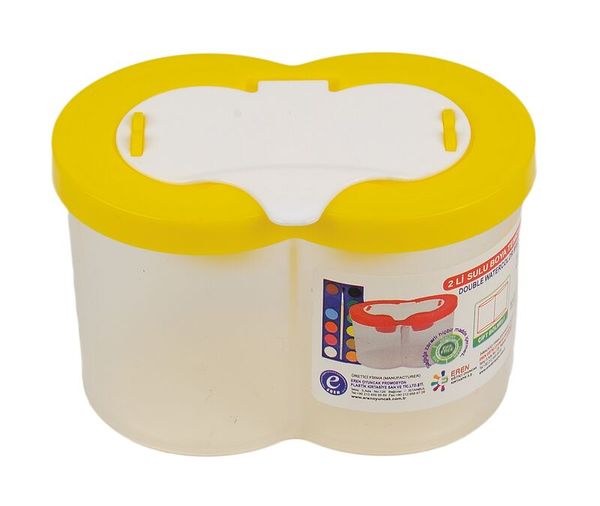 Farbbecher mit Deckel & Umfallschutz, 4er Set Farbbecher mit Deckel & Umfallschutz, 4er Set