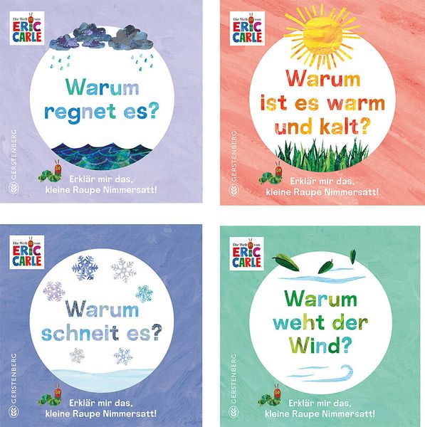 Kinderbuch, Wetterphänomene, Warum regnet es?, Erklärbuch, Eric Carle