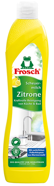 Scheuerreiniger, Zitronenduft, Küchenreiniger, Kraftreiniger, Flasche 500ml