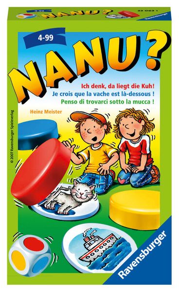 RAVENSBURGER Mitbringspiele Set, mit 6 Mitbringspielen, ab 3 Jahre