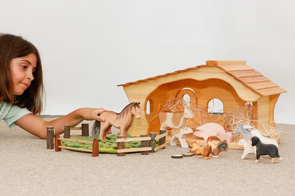 OSTHEIMER Bauernhoftiere-Set, 12-tlg. OSTHEIMER Bauernhoftiere-Set, 12-tlg.