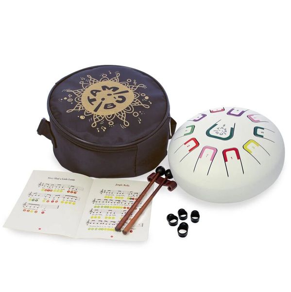 handpan, Musikinstrument, Stahlton, Set, Tasche