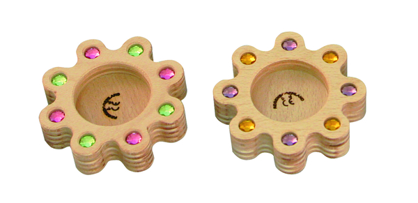 REGENBOGENLAND Blumengarten, 12 Bausteine + Kasten REGENBOGENLAND Blumengarten, 12 Bausteine + Kasten