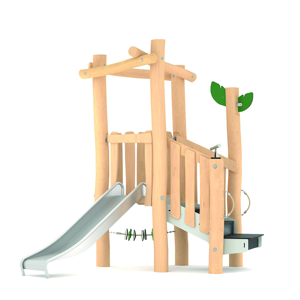 Spielplatz, Kletterturm, Rutsche, Holzspielgerät, Schaukeln