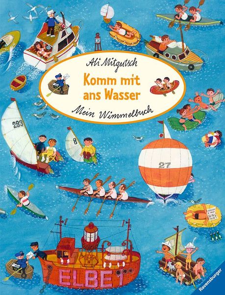 Wassersport, Boot, Schwimmerbuch, Segelboot, Kinderbuch