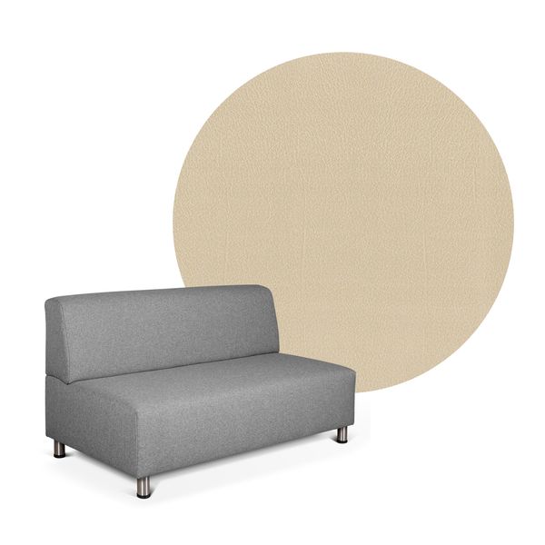 Variation-Sofa 3-Sitzer, Sitzhöhe 40 cm, Stoff & Farbe wählbar