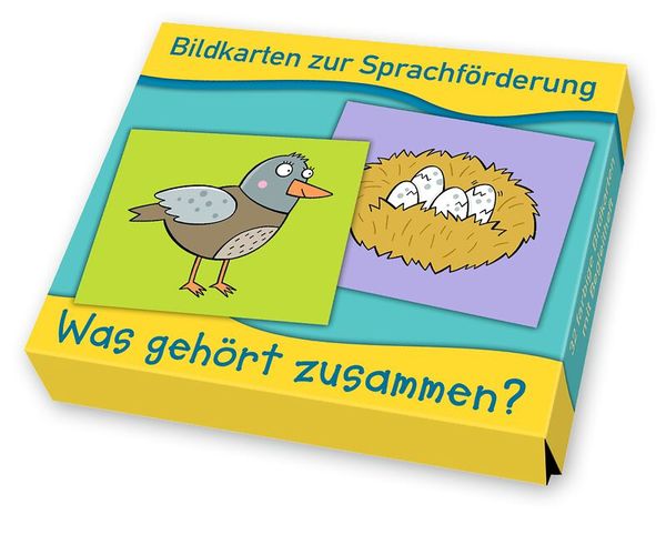 Bildkarten zur Sprachförderung: Was gehört zusammen?