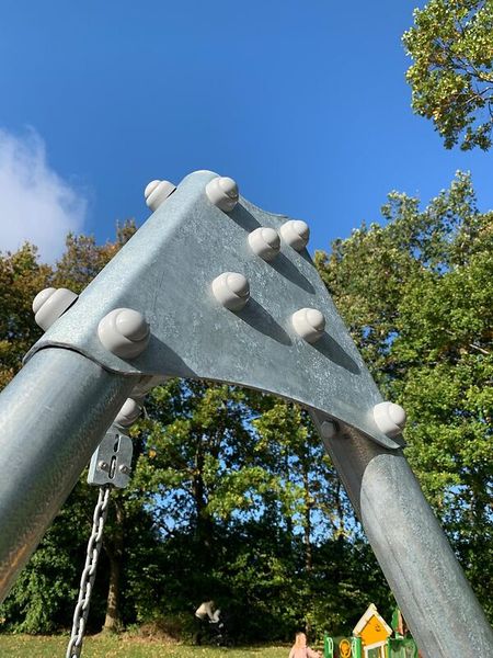 Metallschaukel, 2 Sitze