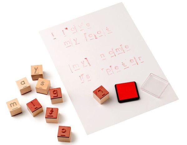 TOYS FOR LIFE stamp the letter - Buchstabenstempel, ab 3 Jahre