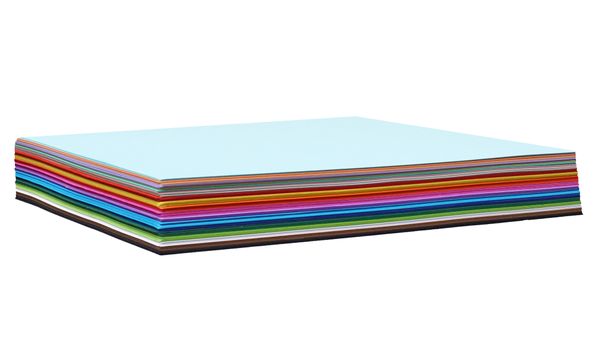 FOLIA Set 400 Bogen, Tonpapier 130 g/m²,  50x70 cm