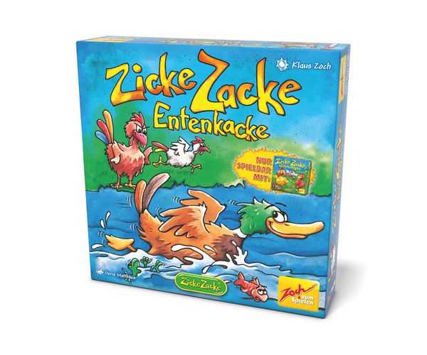 Zicke Zacke Entenkacke, 2-6 Spieler, ab 4 Jahre Zicke Zacke Entenkacke, 2-6 Spieler, ab 4 Jahre