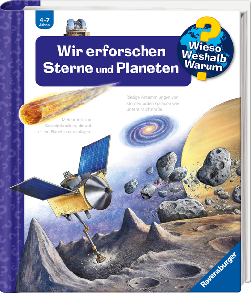 RAVENSBURGER Wieso? Weshalb? Warum? Wir erforschen Sterne und Planeten (Sonderangebot - solange der Vorrat reicht: mit kostenloser Handreichung zum Thema Weltraum!) RAVENSBURGER Wieso? Weshalb? Warum? Wir erforschen Sterne und Planeten (Sonderangebot - solange der Vorrat reicht: mit kostenloser Handreichung zum Thema Weltraum!)
