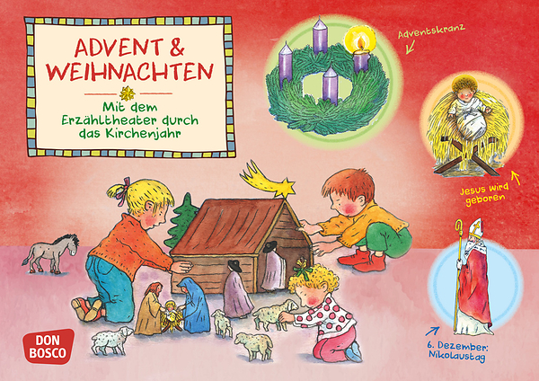 Advent, Weihnachten, Erzähltheater, Kinder, Krippe