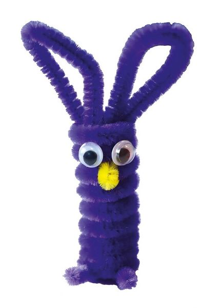 ELVIRAS Pfeifenputzer Mix, 120 cm lang, Ø 3 mm, farbig sortiert, 100 Stück