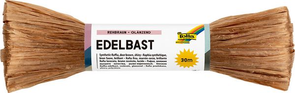 Bast, Weidefaser, Edelrost, 30m, Bastband
