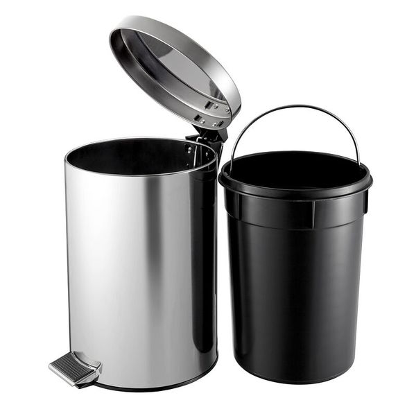 Treteimer Edelstahl, 3 L