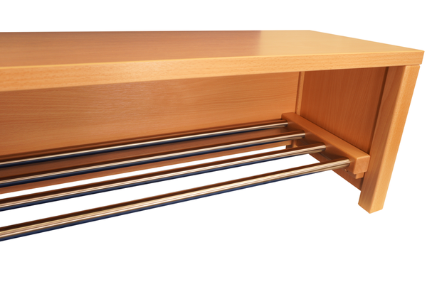 BasicPlus Bank Inge mit Edelstahl-Schuhrost (3 - 7 Plätze), Sitzhöhe 26 /35 cm BasicPlus Bank Inge mit Edelstahl-Schuhrost (3 - 7 Plätze), Sitzhöhe 26 /35 cm