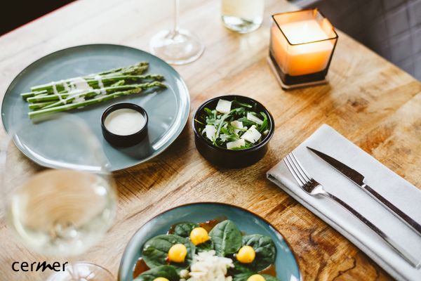 Cermer Schale mit 12 cm Durchmesser, glänzend, verschiedene Farben