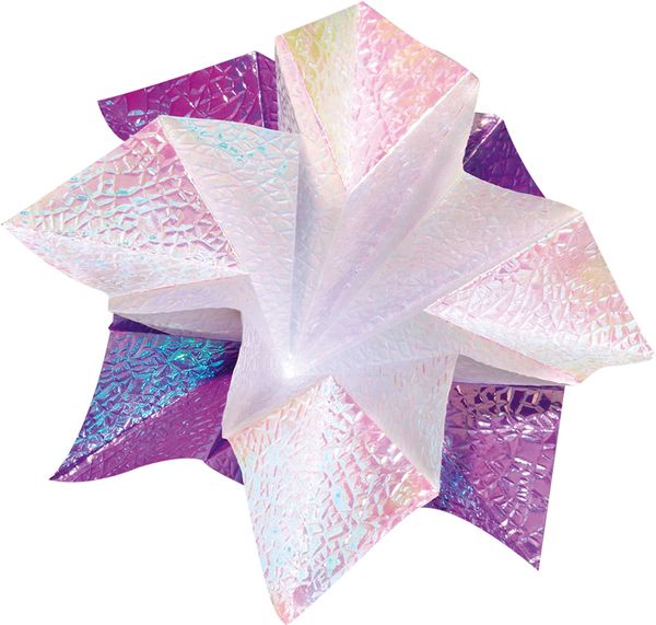 Origamipapier, irisierend 14x14cm, 50 Blatt