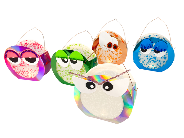 FOLIA Laternen-Rohlinge aus Metallic-Karton, 5 Stück, Farbe wählbar FOLIA Laternen-Rohlinge aus Metallic-Karton, 5 Stück, Farbe wählbar