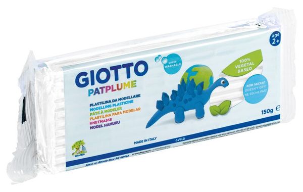 GIOTTO Patplume Kinder-Softknete, 12 x 150 g, farbig sortiert