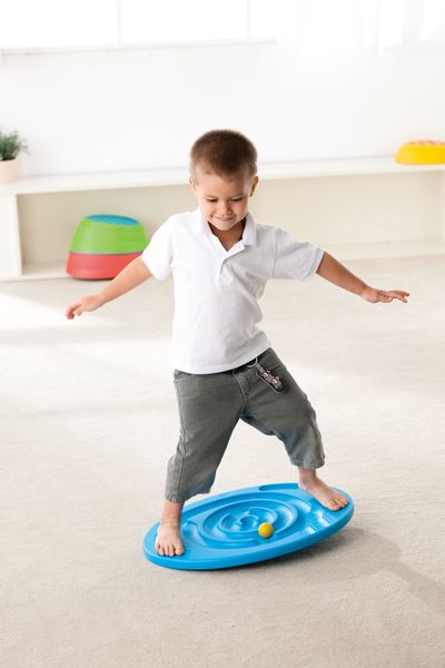 Kinder, Aktivspiel, Balance-Board, Slalom-Platte, Spielzeug