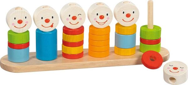 GOKI Sortierspiel mit Gesichtern, 28-teilig, Holz, ab 2 Jahre GOKI Sortierspiel mit Gesichtern, 28-teilig, Holz, ab 2 Jahre