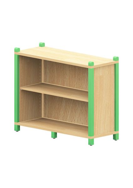 BasicPlus offener Stollenschrank, mit einem Einlegboden, groß