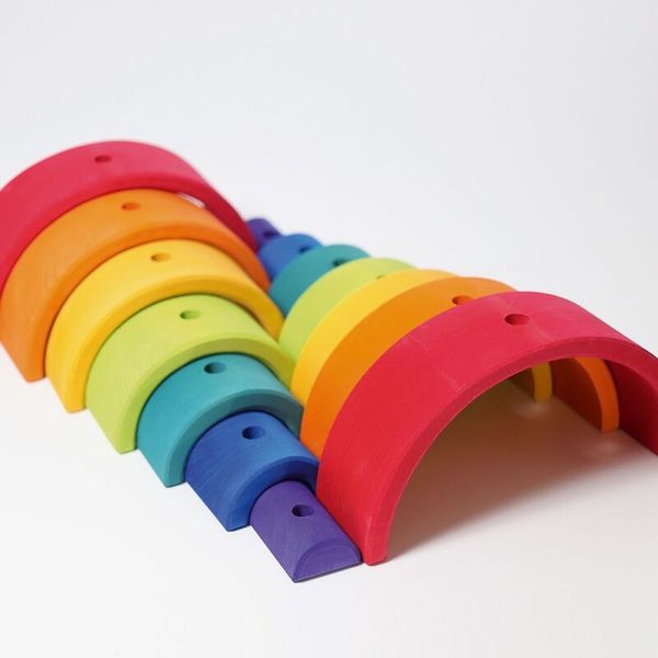 GRIMM´S Regenbogen Steckturm, ab 1 Jahr GRIMM´S Regenbogen Steckturm, ab 1 Jahr