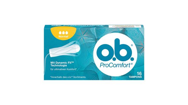 Tampax, ProComfort, Tampons, Damenhygiene, 16 Stück
