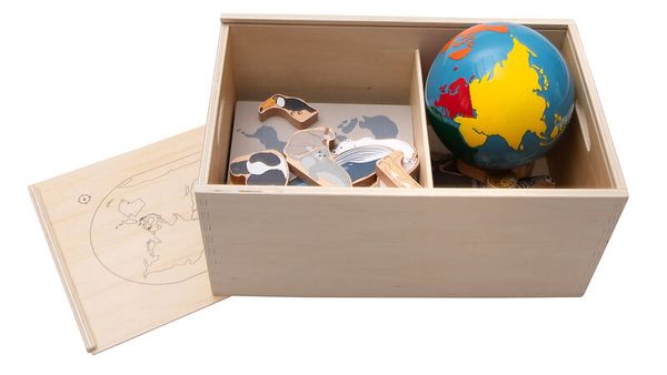 BETZOLD Kontinente-Box, 37 Teile