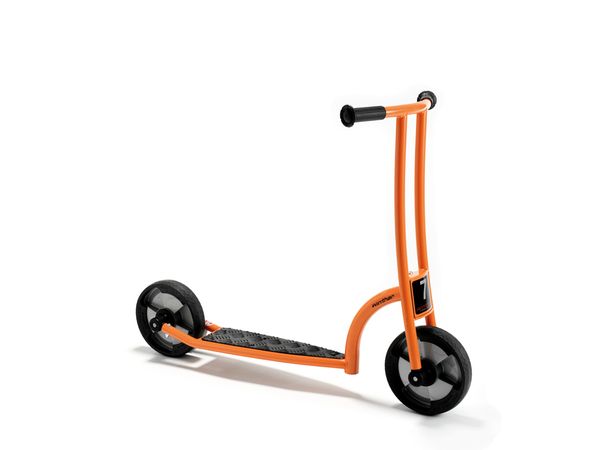Roller, Tretroller, Kinderroller, Gummi Räder, Orange