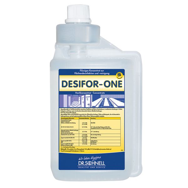 DR. SCHNELL Desifor-One, Desinfektionsreiniger, 1 l